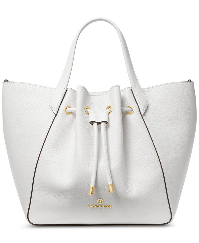 Michael Kors Phoebe Large Leather Grab Tote & Reviews - Handbags ...