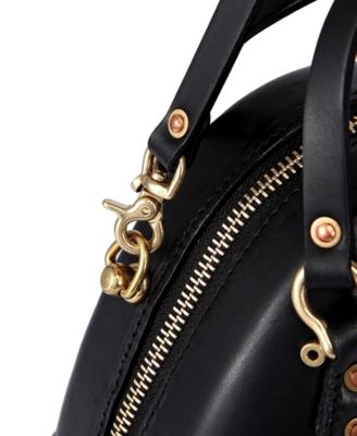 Women's Genuine Leather Fairy Lantern Mini Satchel