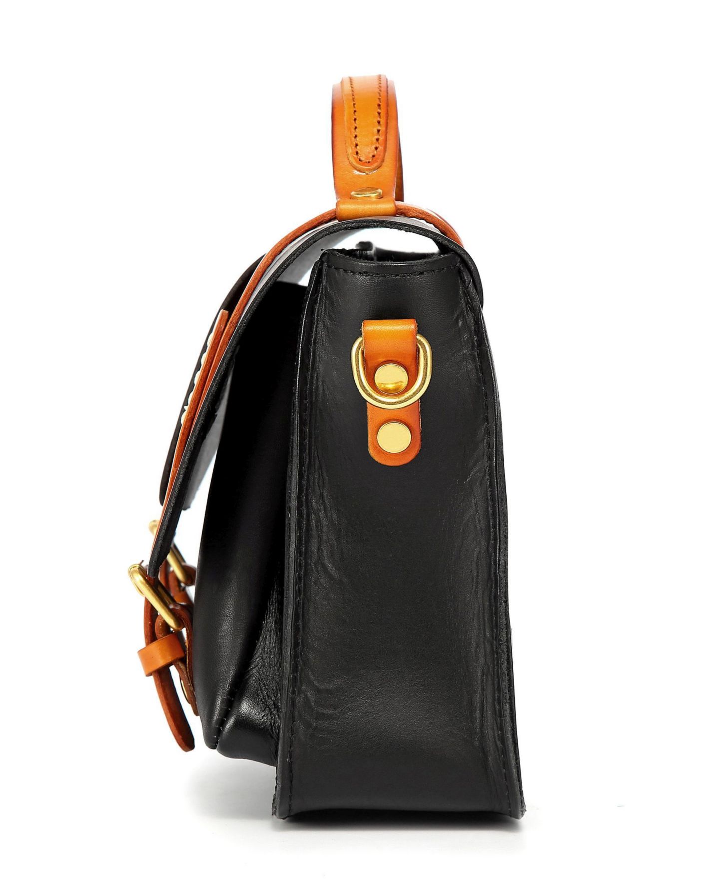 Женская сумка OLD TREND Genuine Leather Speedwell Satchel, цвет: Чёрный — фото 7
