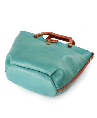 Women's Genuine Leather Sprout Land Mini Tote Bag