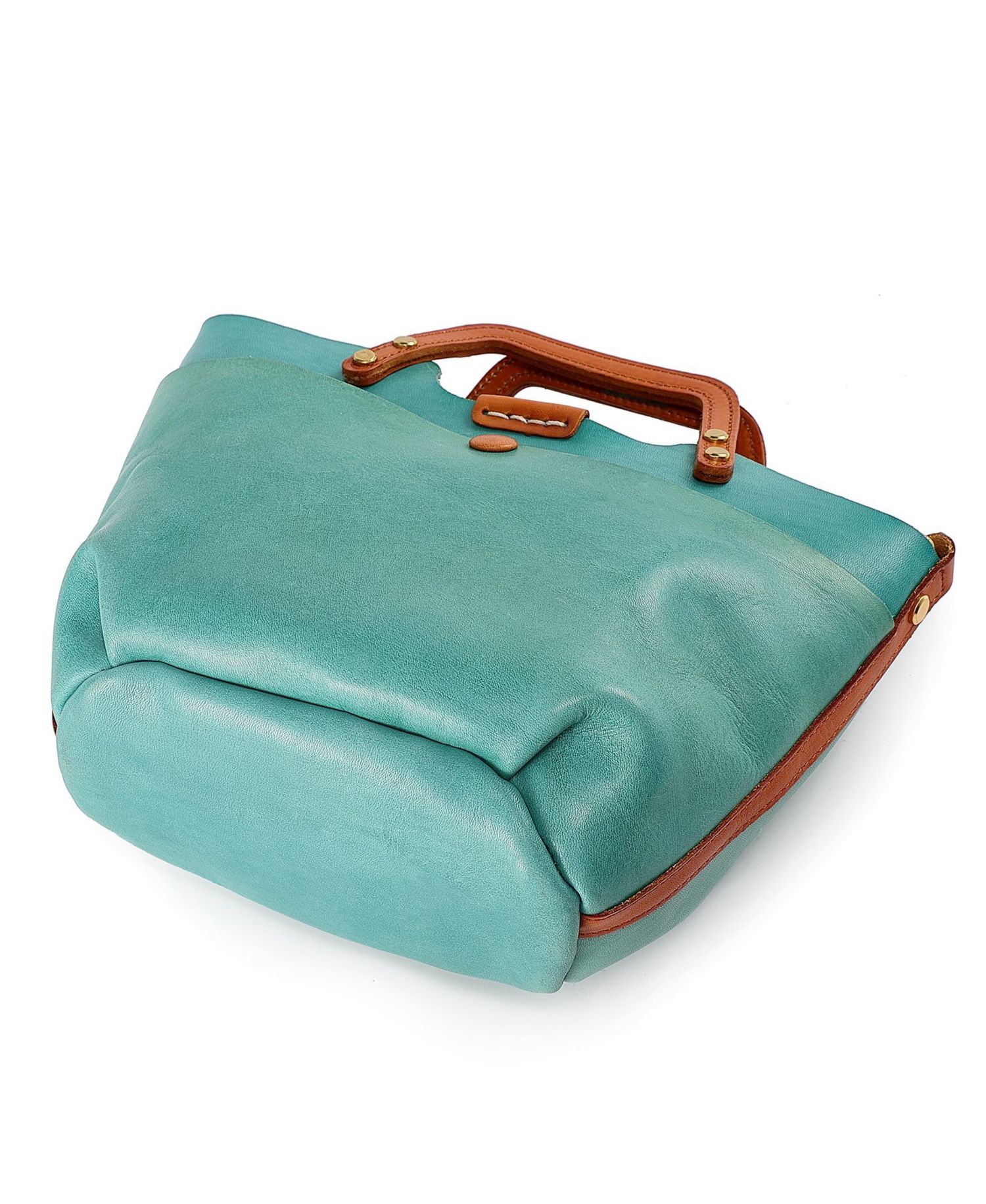 Women's Genuine Leather Sprout Land Mini Tote Bag