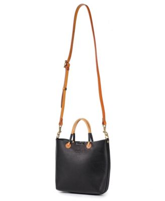 Women's Genuine Leather Outwest Mini Tote Bag