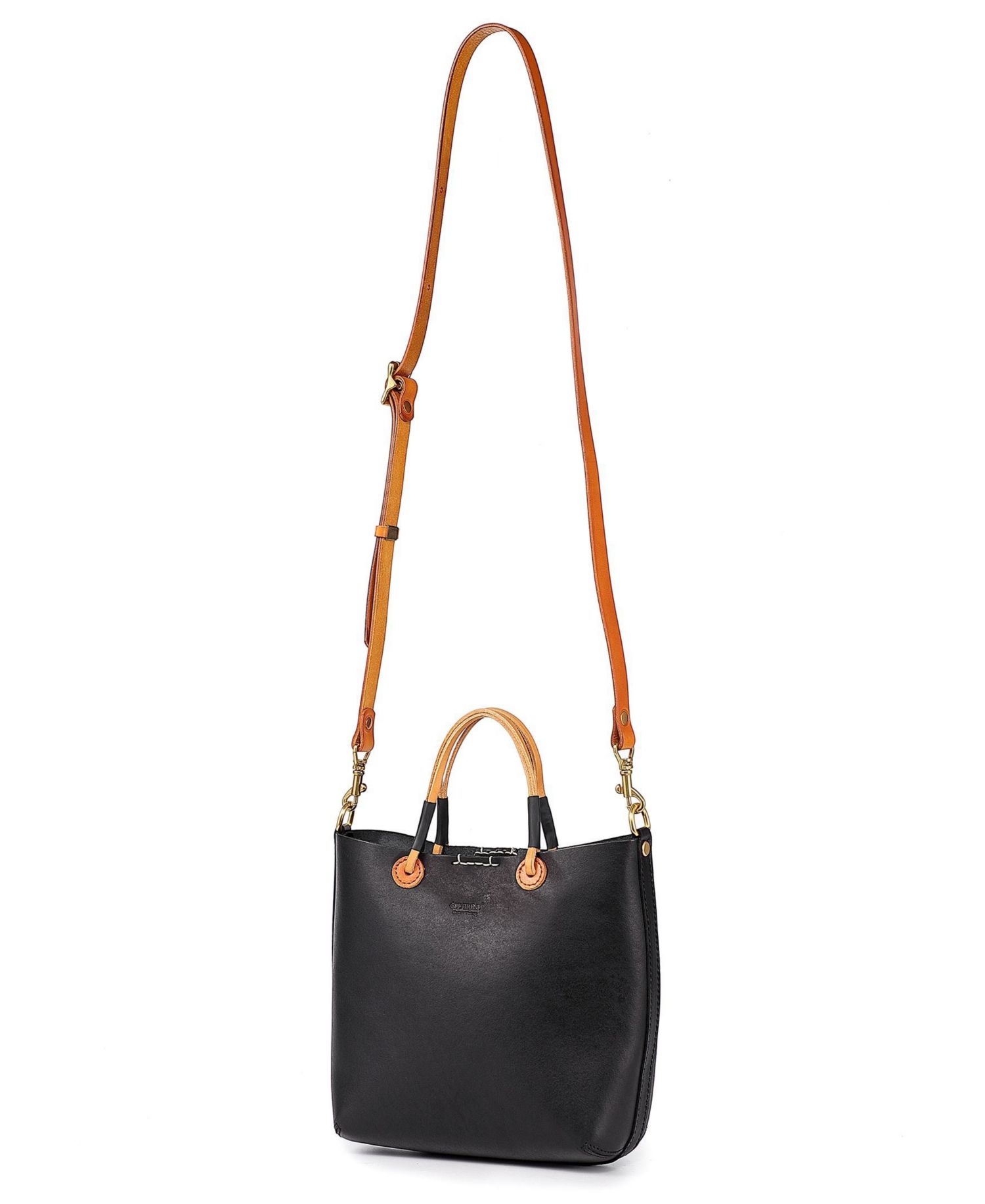 Women's Genuine Leather Outwest Mini Tote Bag