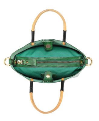 Women's Genuine Leather Outwest Mini Tote Bag