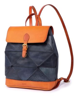 Women's Genuine Leather Prism Backpack