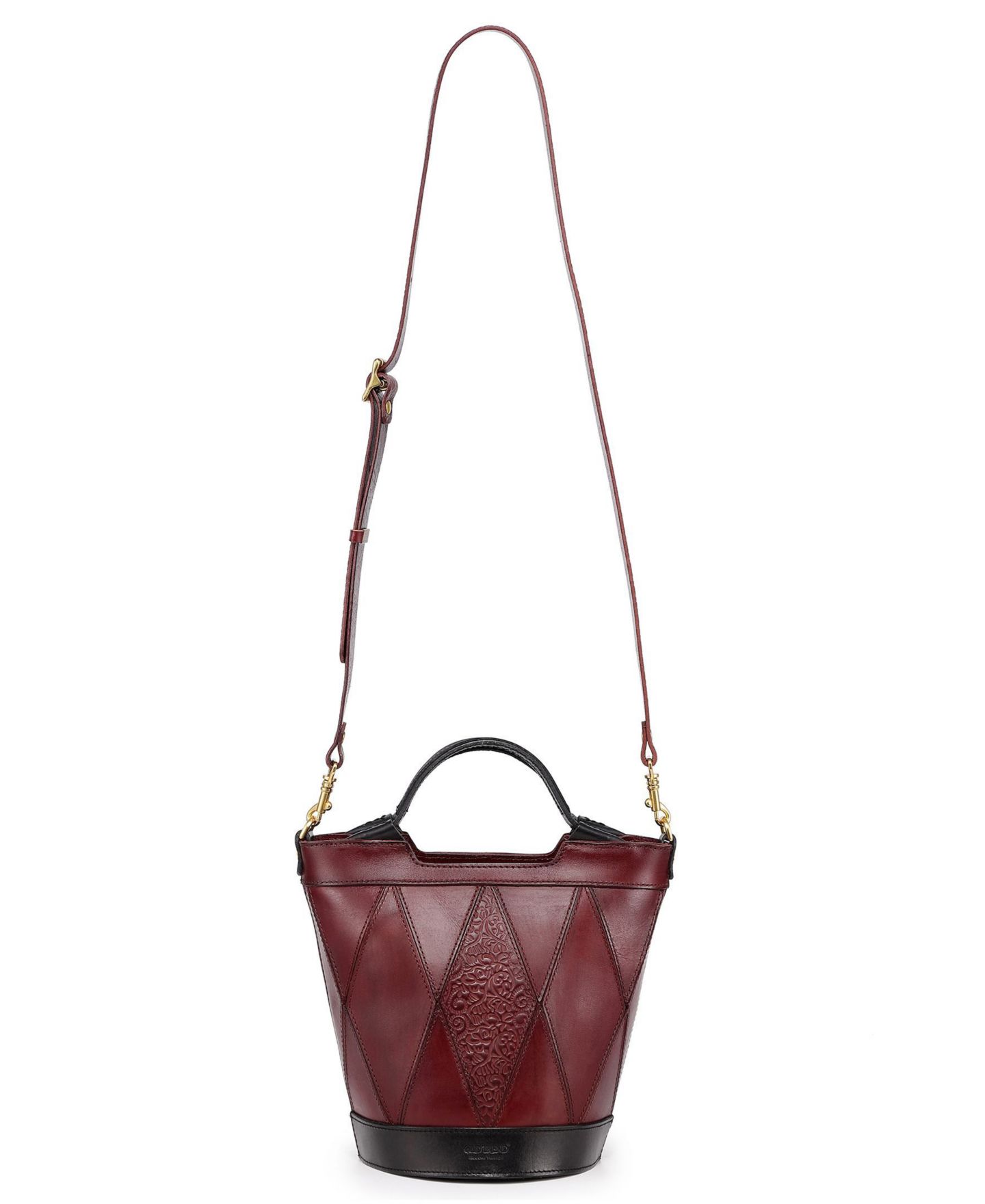 Женская сумка OLD TREND Primrose Mini Leather Crossbody, цвет: Коричневый — фото 7