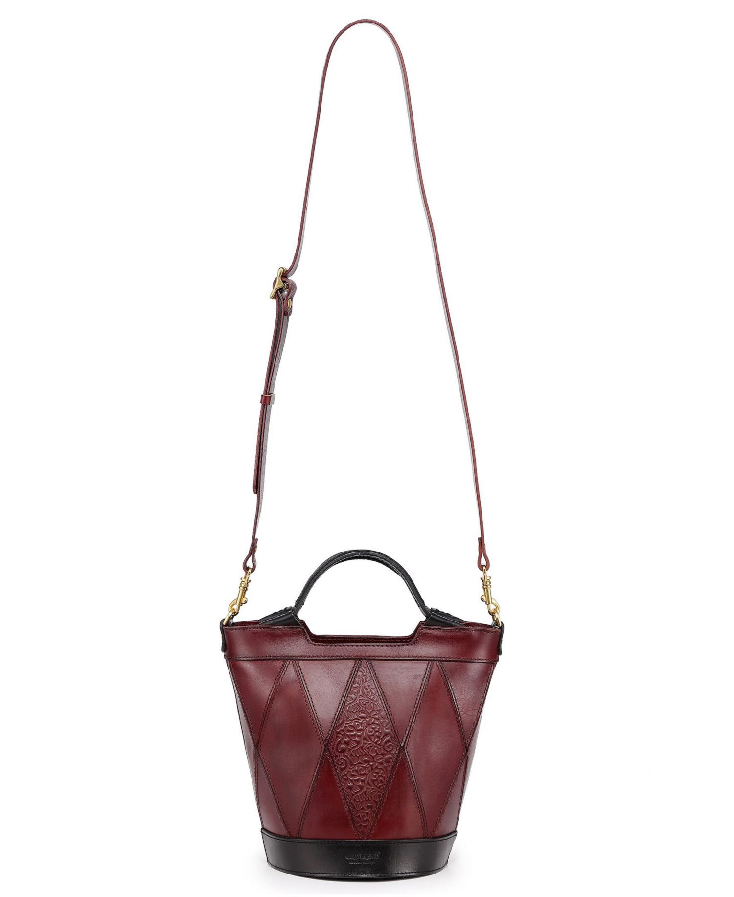 Primrose Mini Leather Crossbody Tote Bag