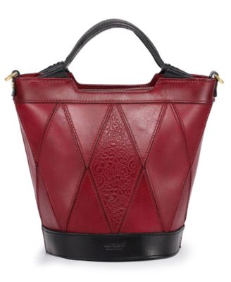 Primrose Mini Leather Crossbody Tote Bag