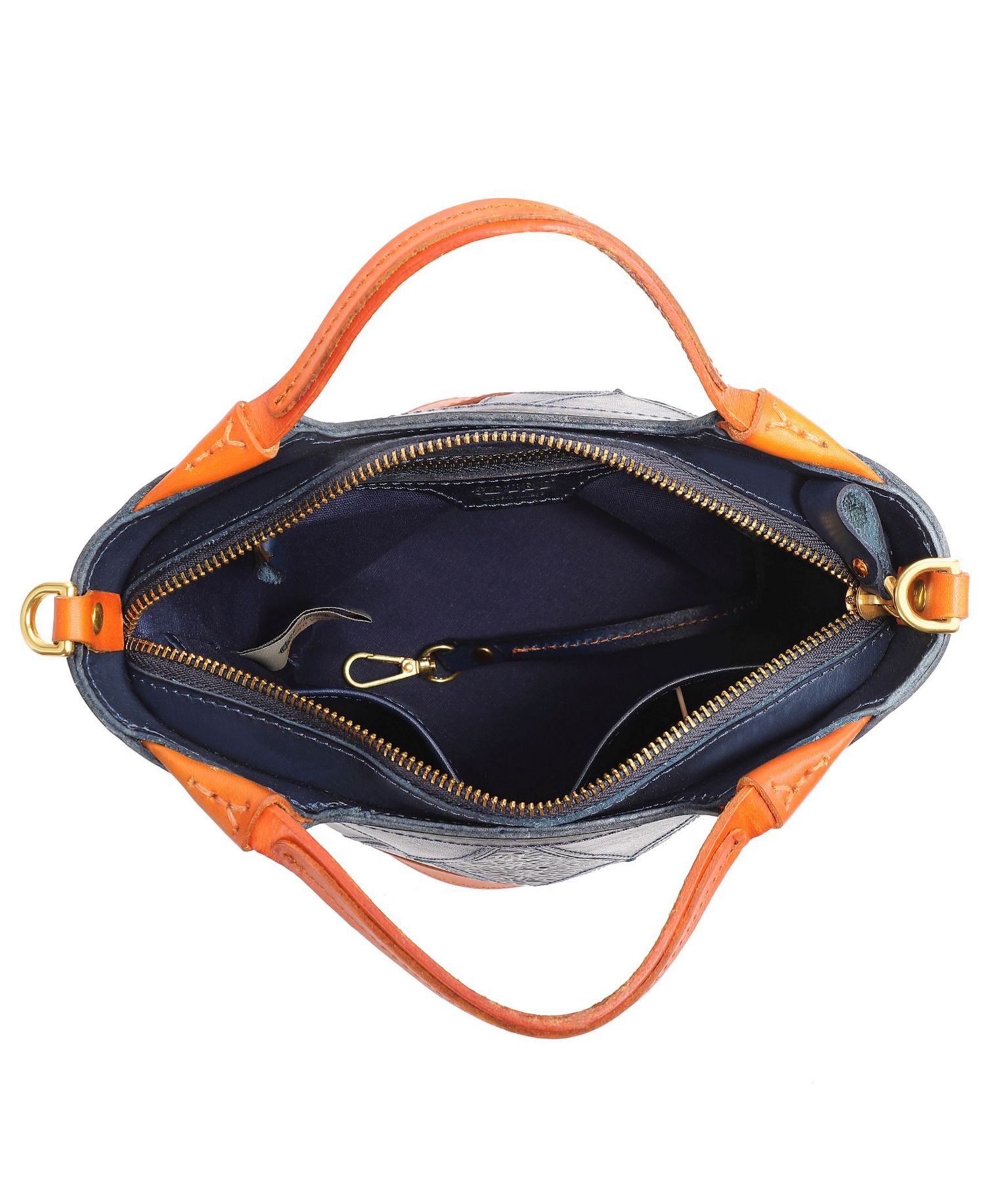 Primrose Mini Leather Crossbody Tote Bag