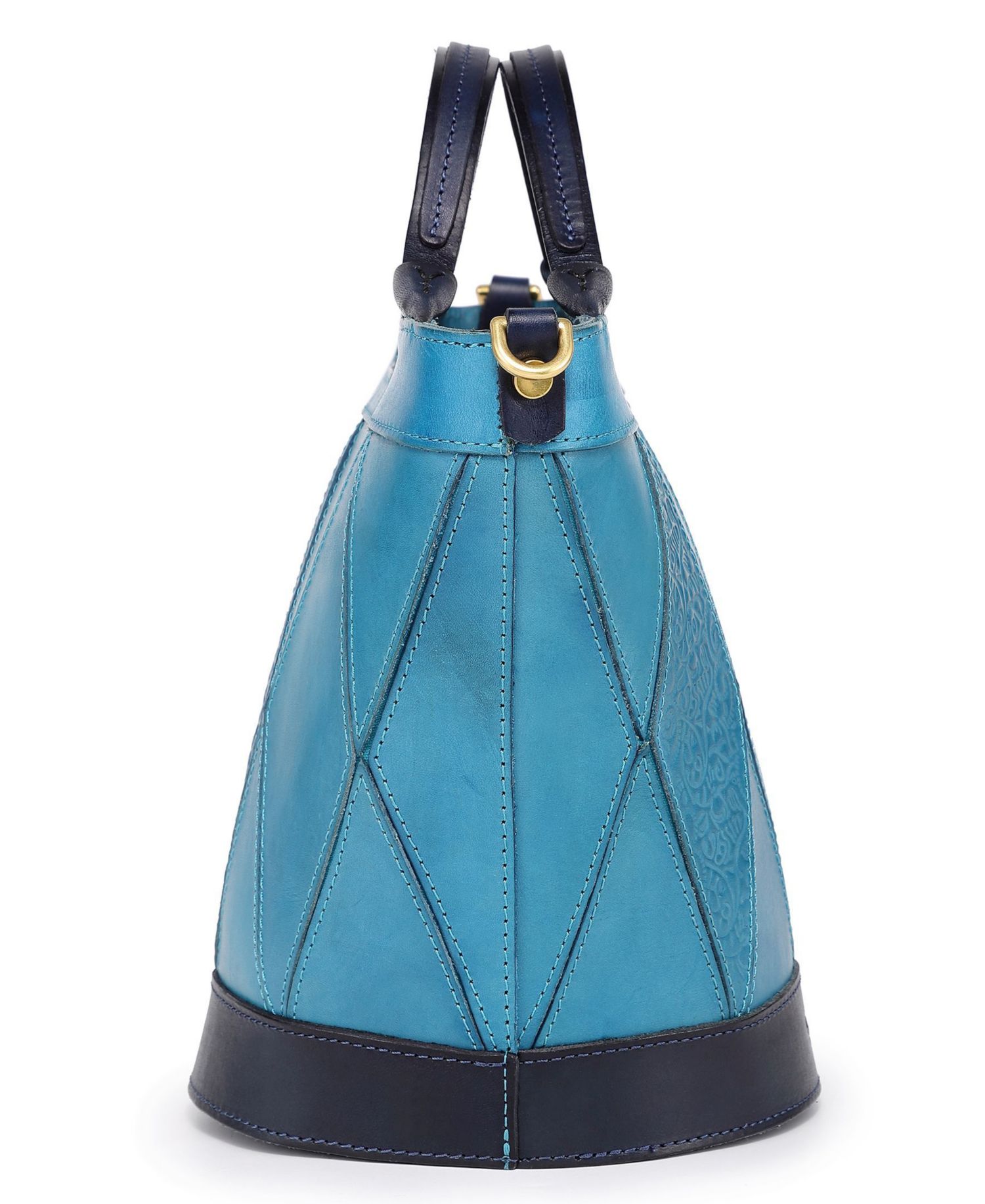 Primrose Mini Leather Crossbody Tote Bag