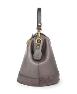 Doctor Mini Leather Bucket Crossbody Bag