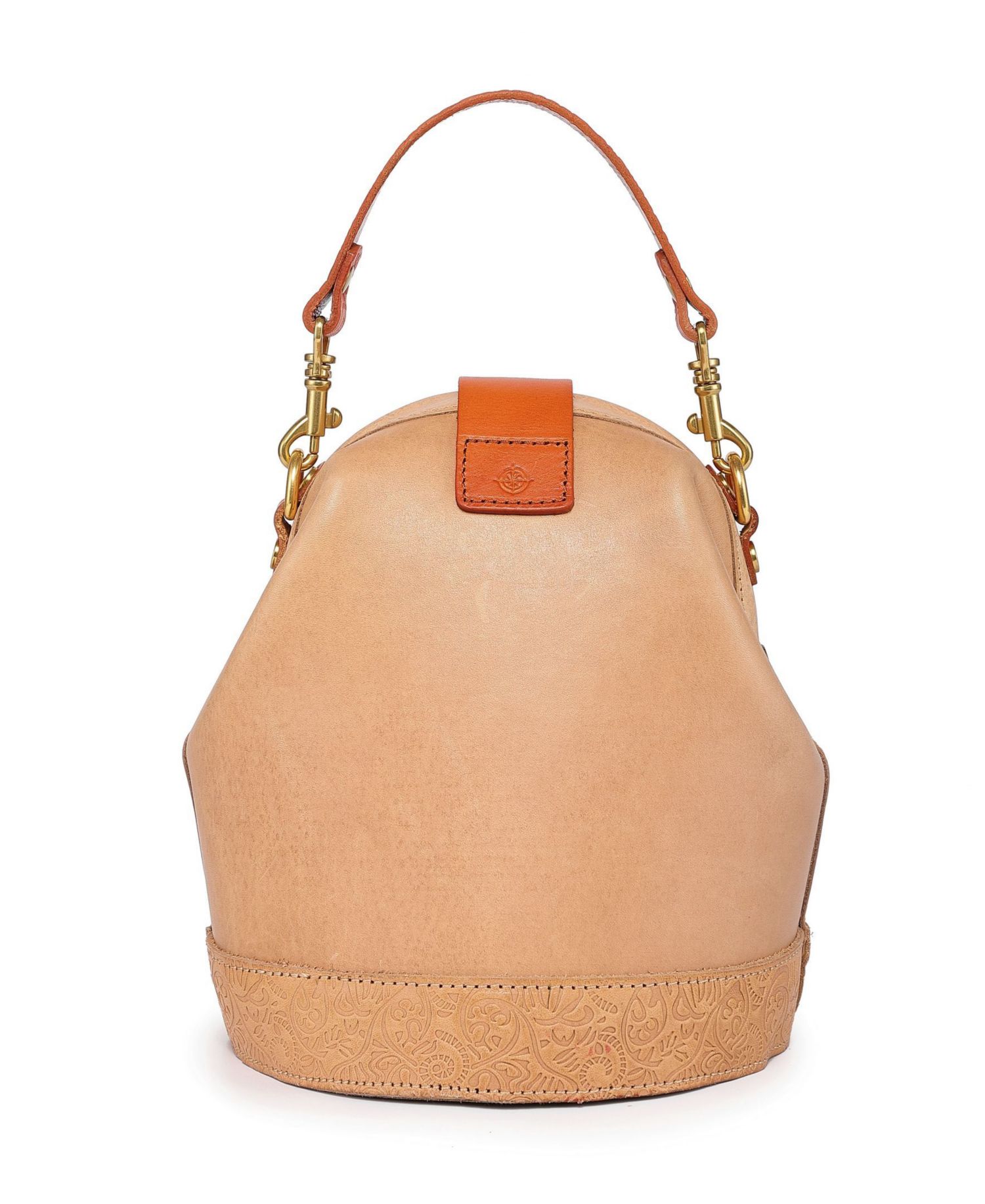 Doctor Mini Leather Bucket Crossbody Bag
