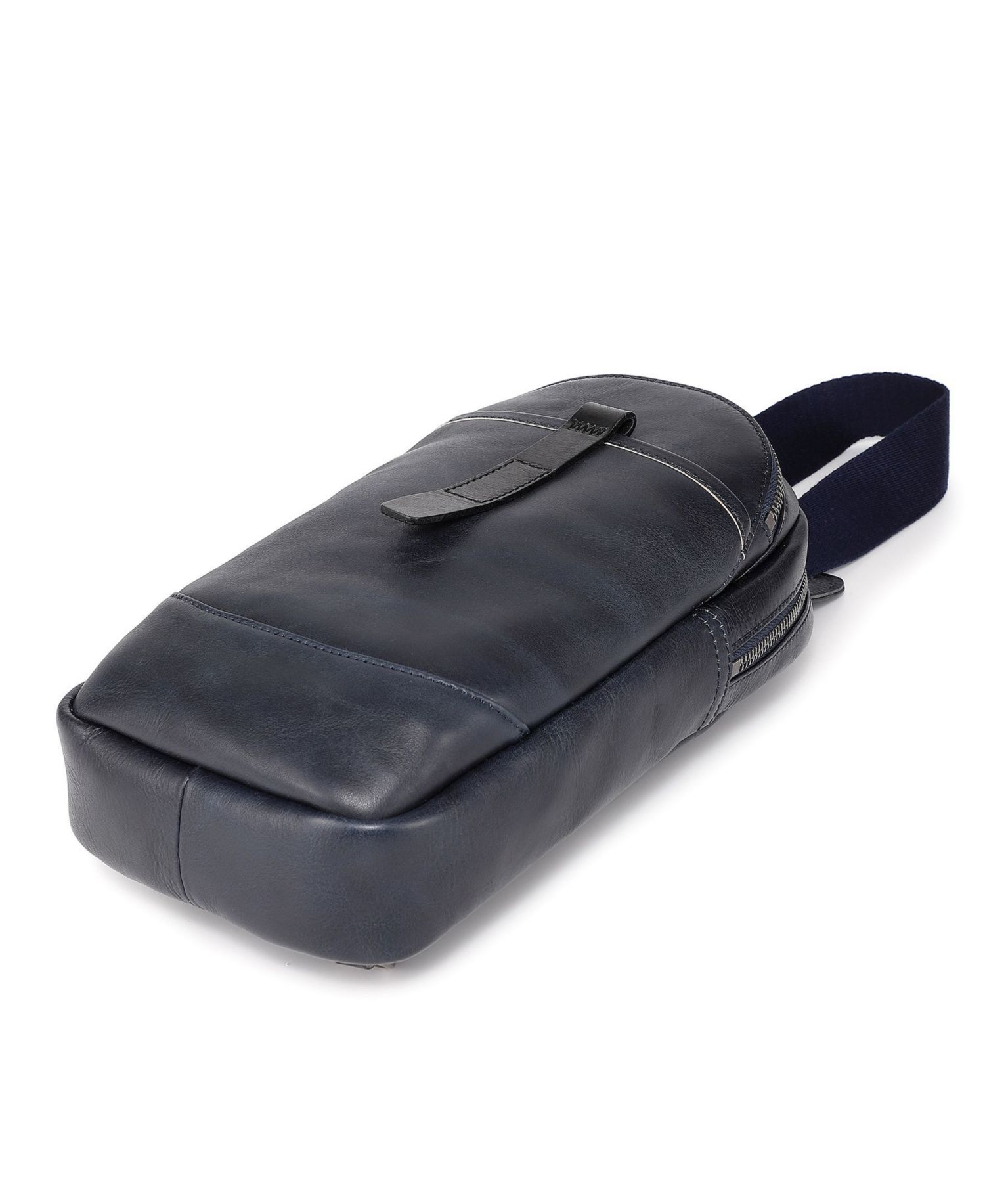 Sun-Wing Leather Sling Bag