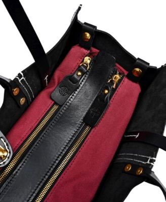 Women's Genuine Leather Rose All-day Tote Bag