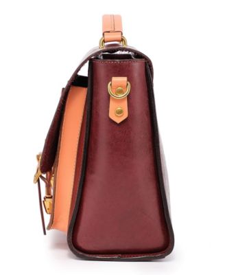 Women's Genuine Leather Alder Brief Bag
