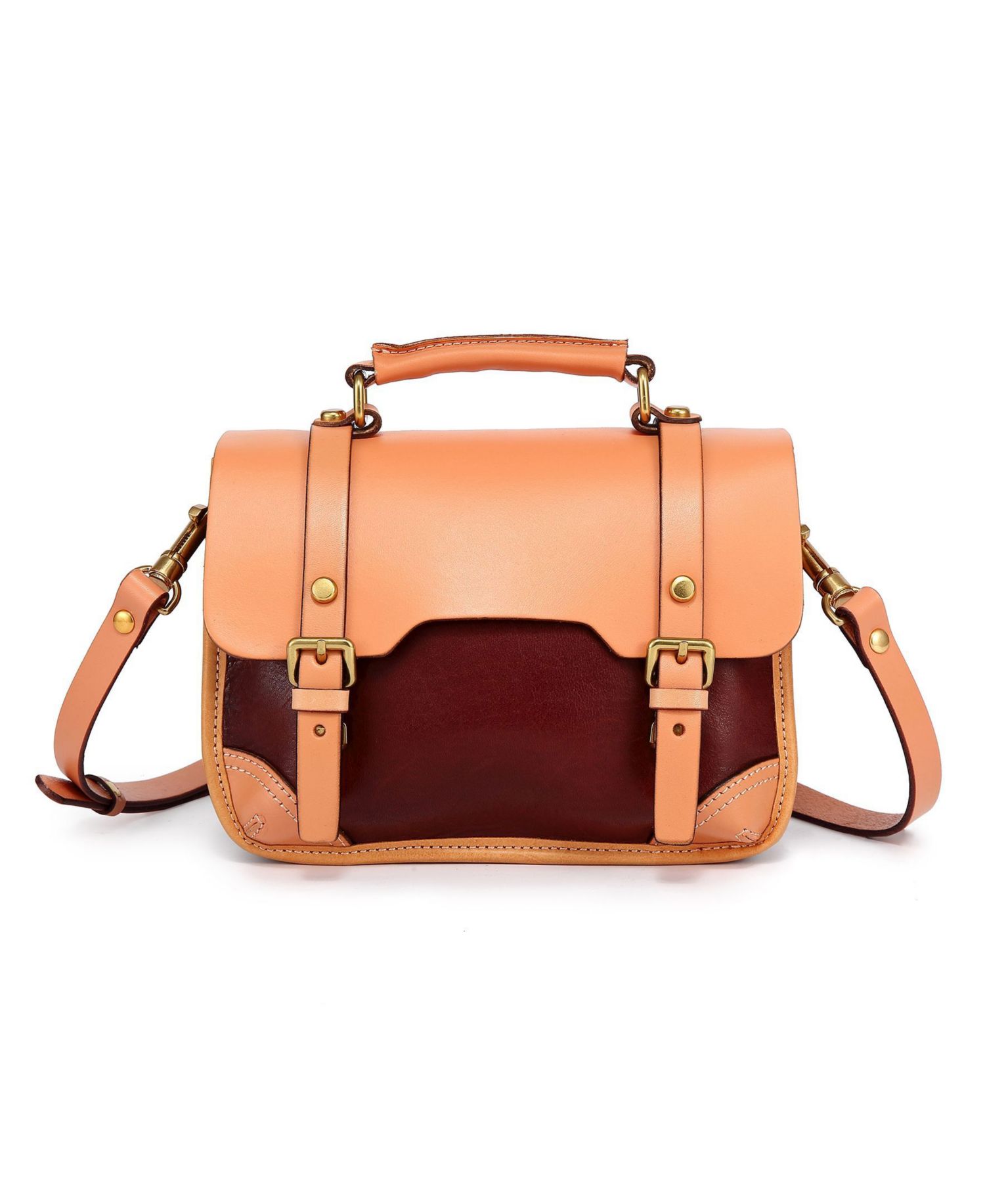 Women's Genuine Leather Alder Mini Satchel Bag