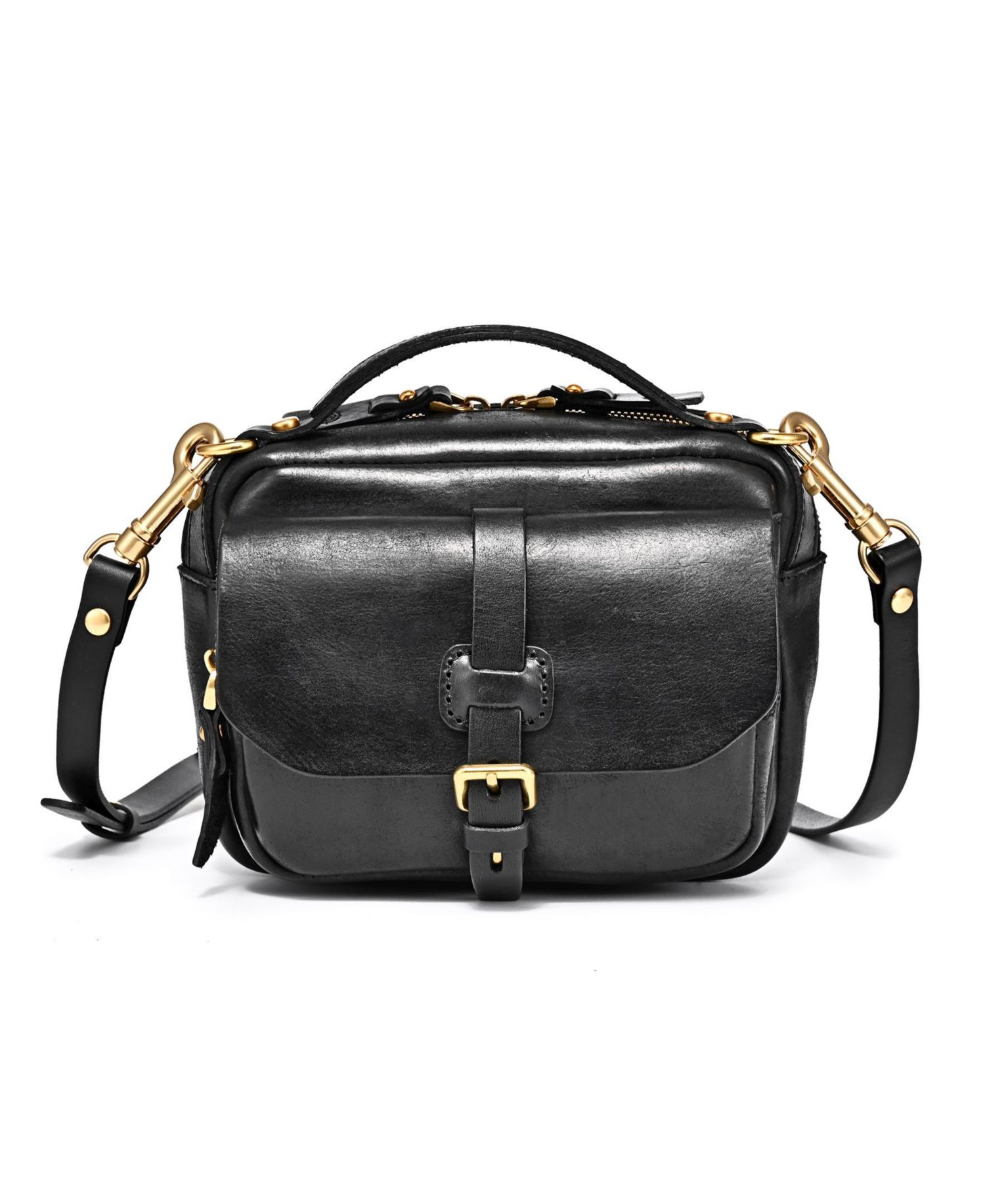 Women's Genuine Leather Focus Crossbody Bag