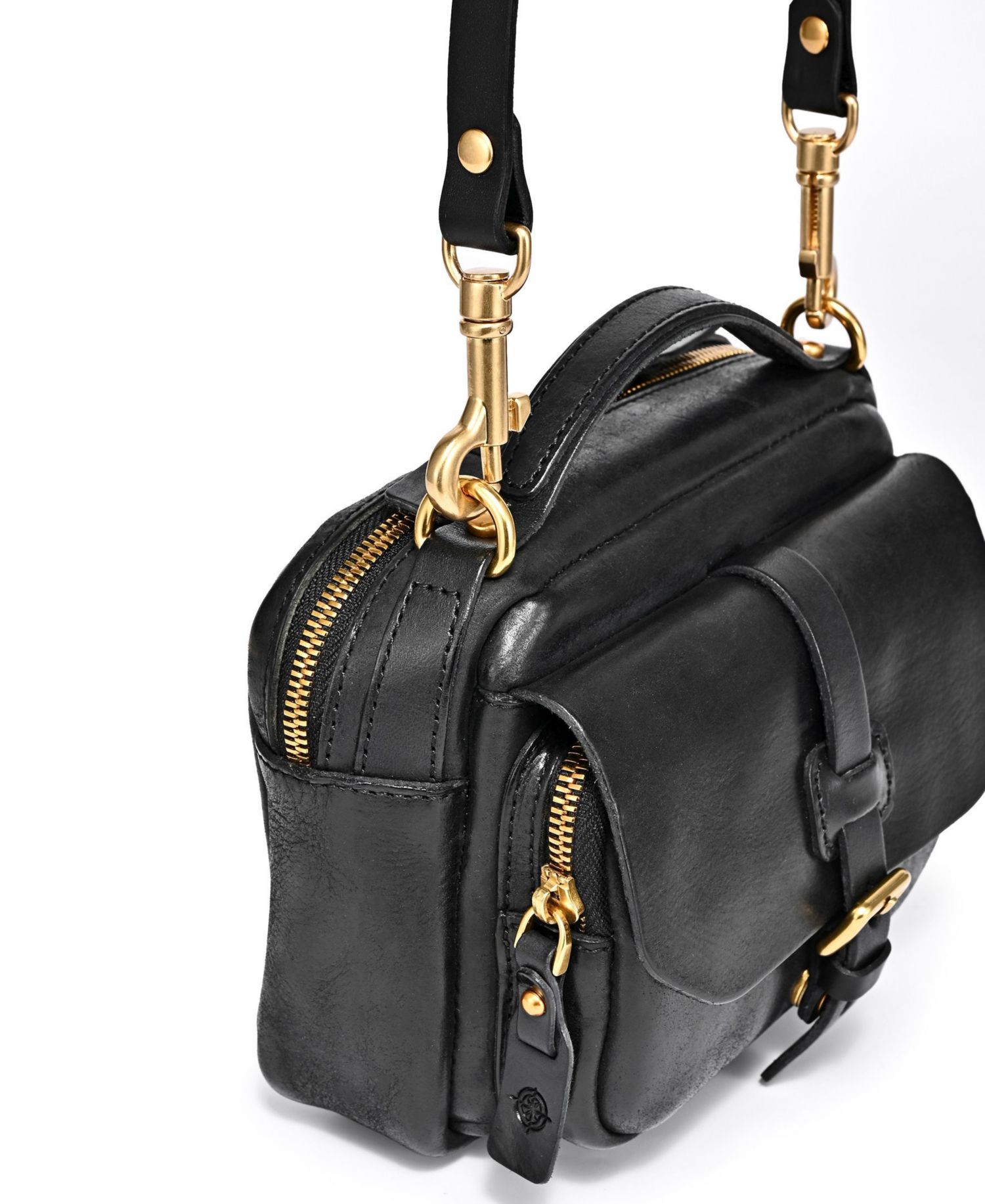Women's Genuine Leather Focus Crossbody Bag