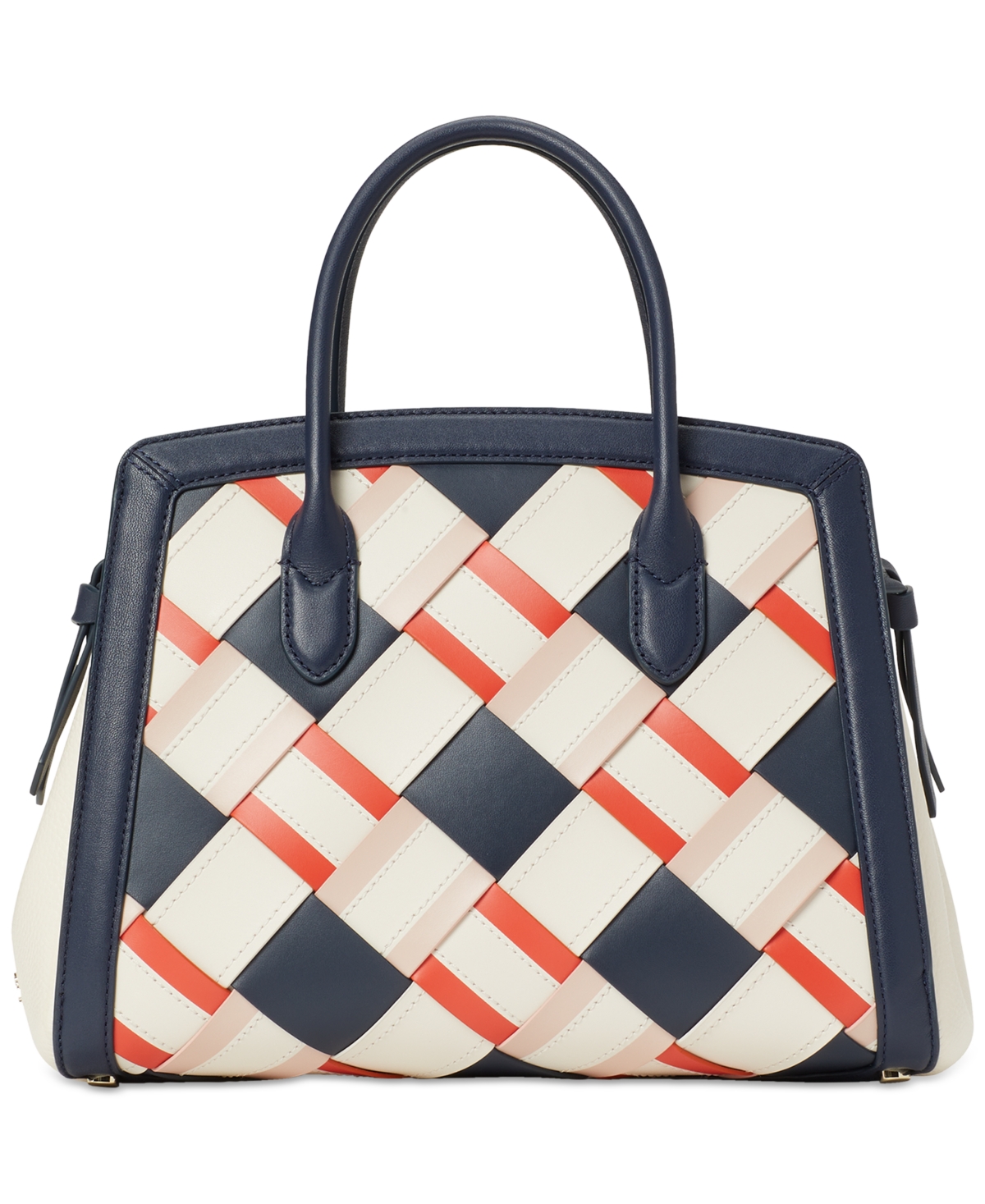 kate spade knott medium leather satchel