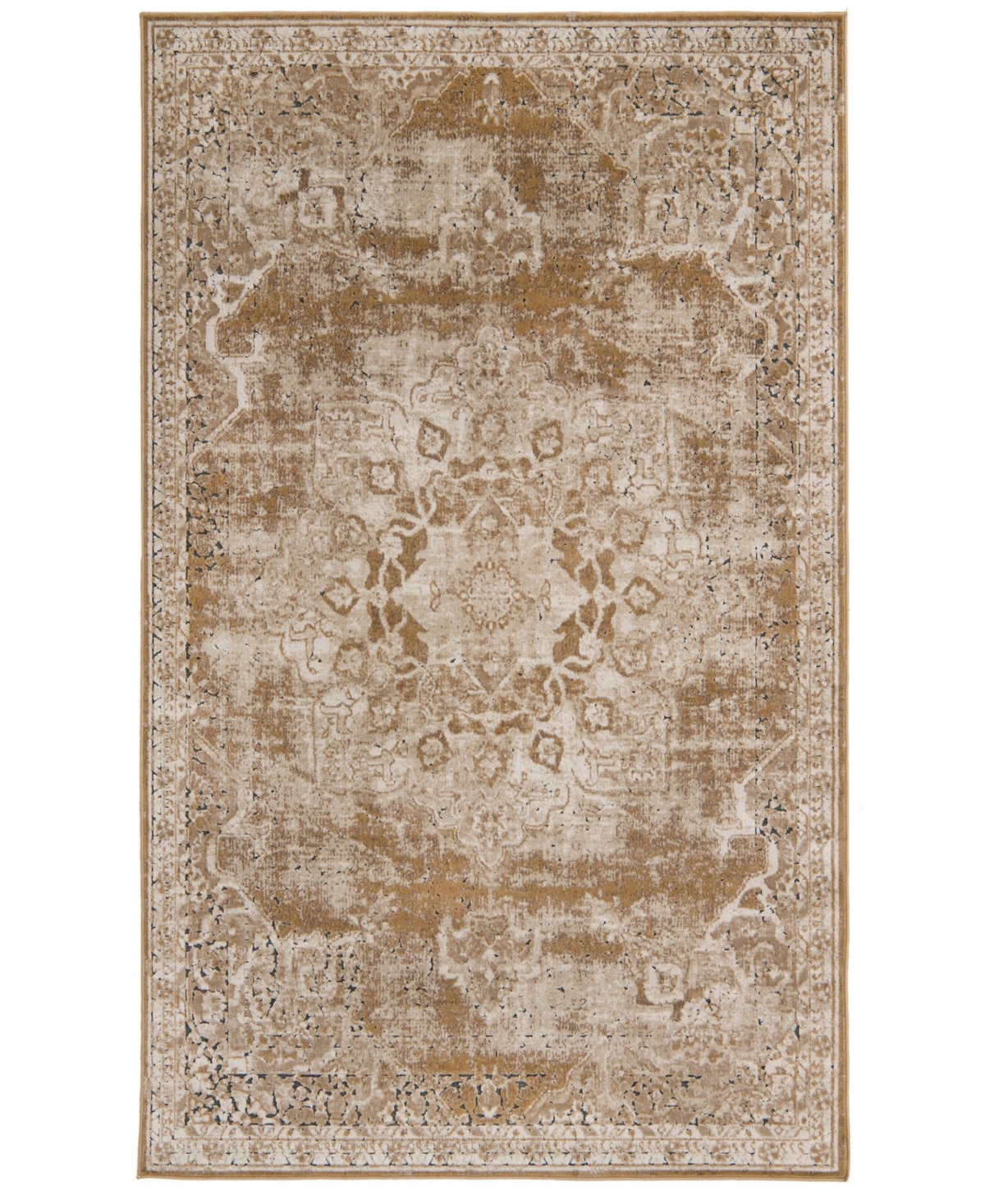 Bayshore Home Closeout!  Odette Ii Roosevelt 5' X 8' Area Rug In Tan