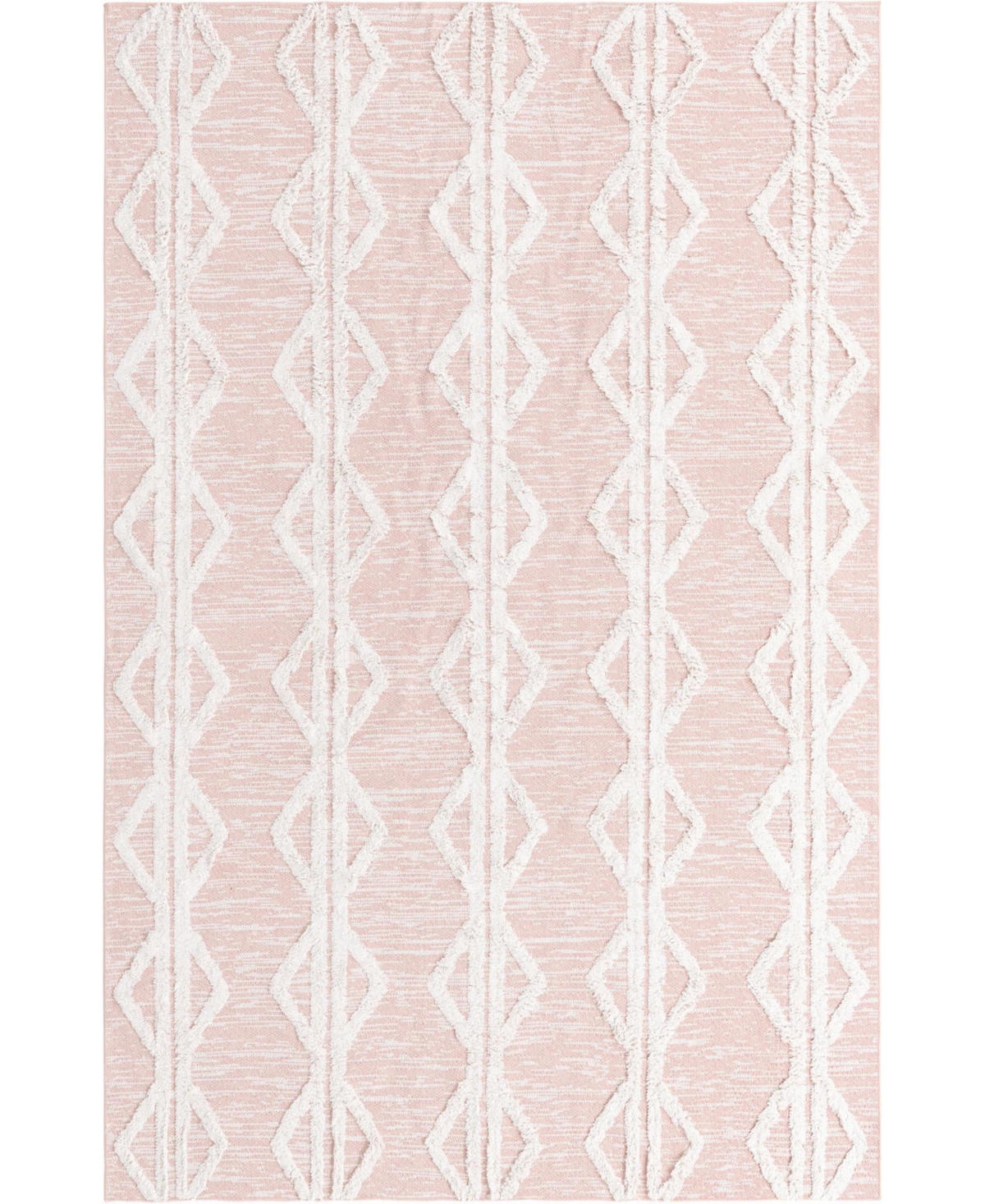 Sabrina Soto Casa Palma 5'3in x 8' Area Rug - Pink