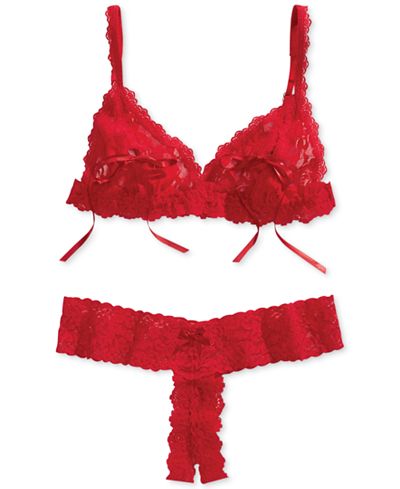 Hanky Panky After Midnight Signature Lace Peek-A-Boo Bralette 487831 ...