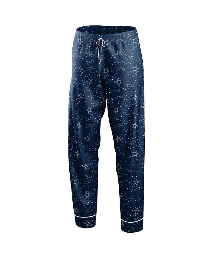 WEAR by Erin Andrews Women's Navy Dallas Cowboys Plus Size Long Sleeve