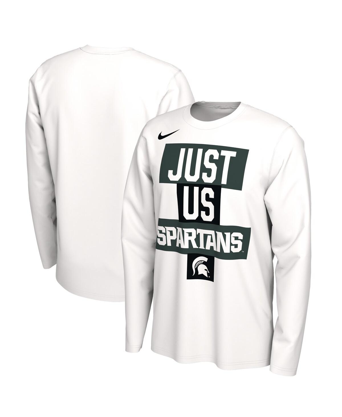 Men's Nike White Michigan State Spartans 2021 Postseason Basketball ...