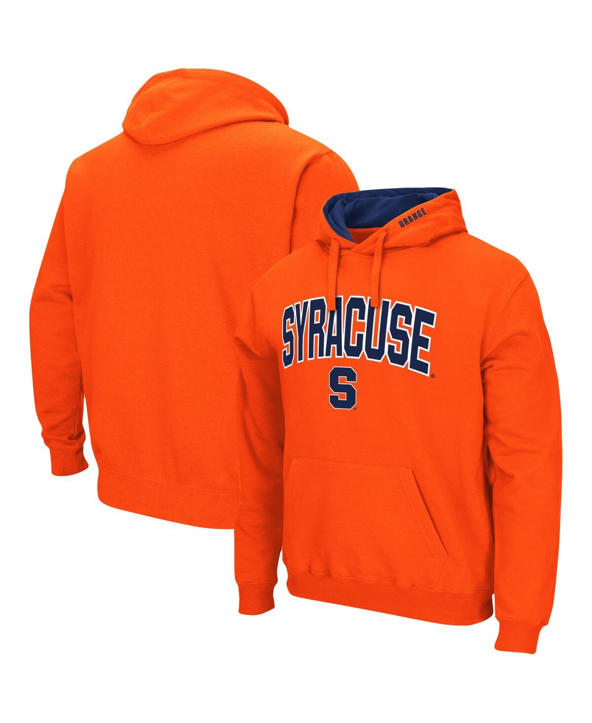 Shop Colosseum Men's  Orange Syracuse Orange Arch And Logo 3.0 Pullover Hoodie