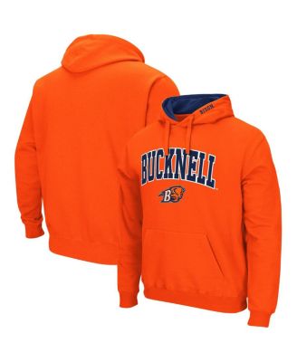 Men's Bucknell Bison Arch and Logo Pullover Hoodie