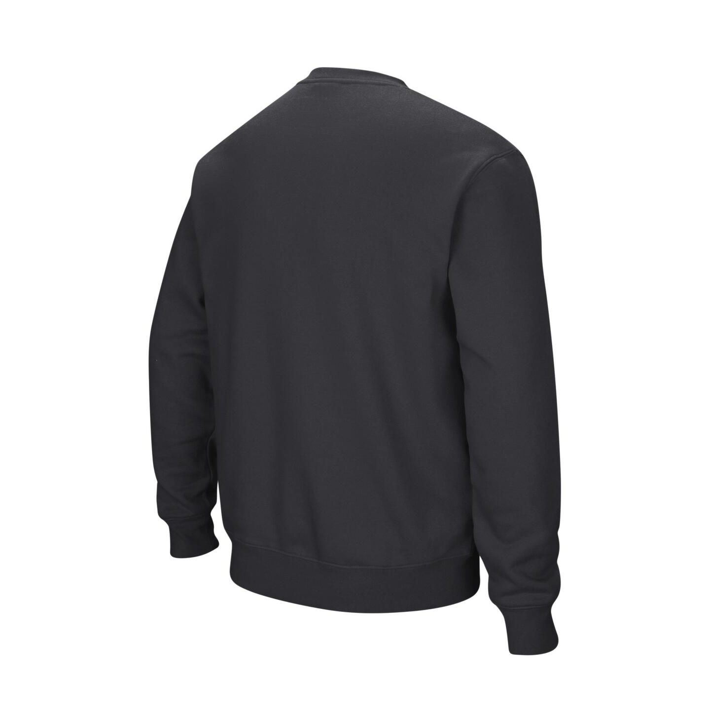 Мужская толстовка Colosseum Florida State Seminoles Arch & Logo Tackle Twill Pullover, цвет: Угольный — фото 3