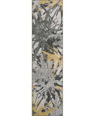 Brisbane Washable BR6 2'3" x 7'6" Runner Area Rug