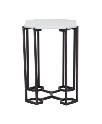 Iron Contemporary Accent Table