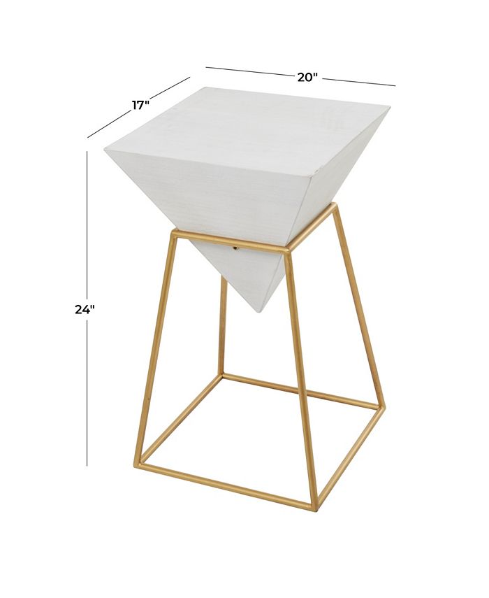 Rosemary Lane Metal Modern Accent Table - Macy's