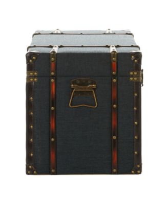 Wood Traditional Trunk, Set of 3