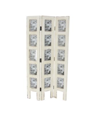 Wood Farmhouse Room Divider Screen