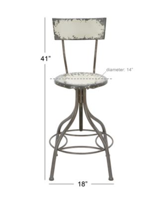 Iron and Metal Retro Bar Chair