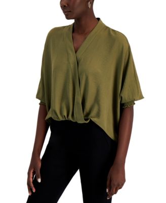 Green Long Sleeve Womens Tops - Macy's