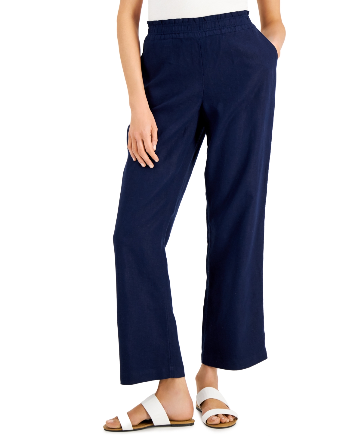 Charter club new arrivals linen pants
