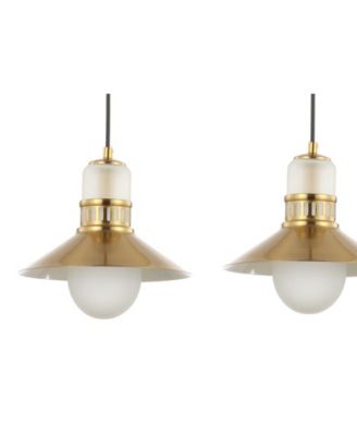 Colin 3-Light Adjustable Retro Hurricane Triple Linear LED Pendant
