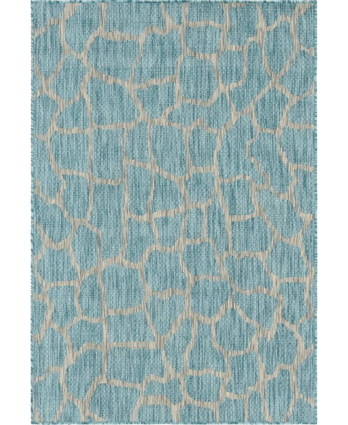 Bayshore Home Outdoor Pashio Safari Ii Giraffe 10' Area Rug