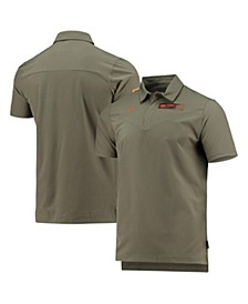 Men's Olive Florida Gators UV Collegiate Performance Polo Shirt