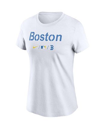 Men's Nike Boston Red Sox City Connect Wordmark T-Shirt 