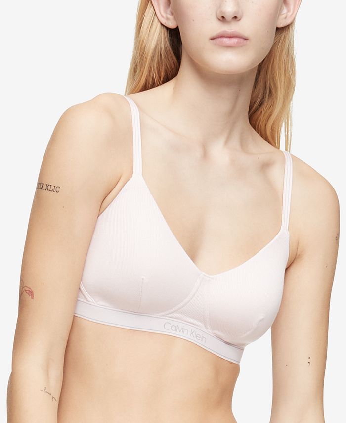 Calvin Klein Pure Ribbed Unlined Bralette