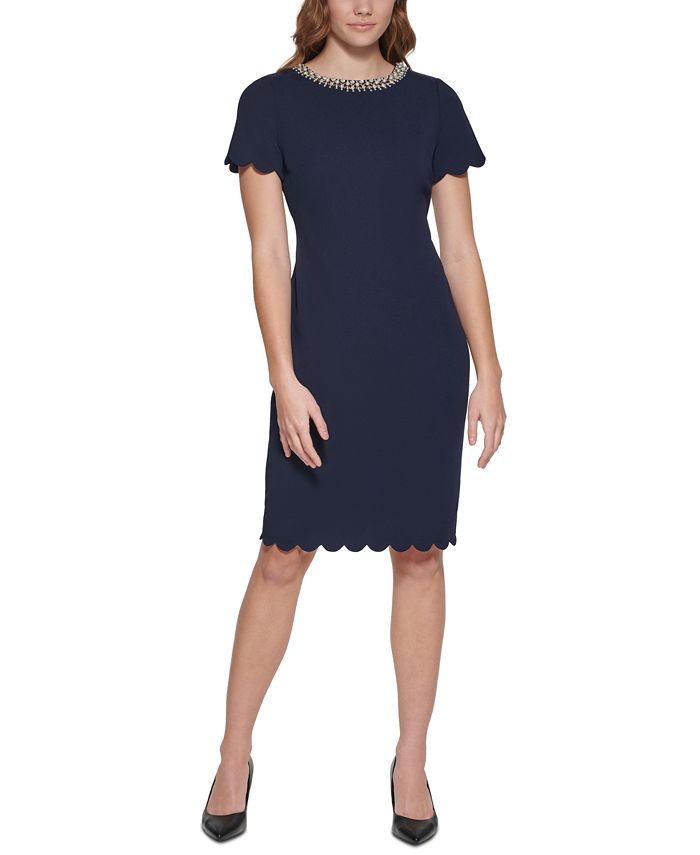 Karl lagerfeld navy dress clearance