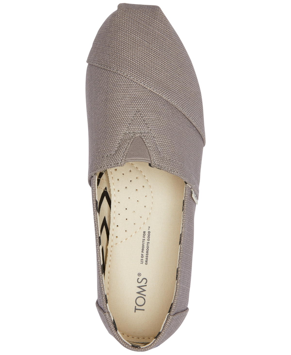 Toms Women's Alpargata Heritage Canvas Flats In Morning Dove Heritage Canvas