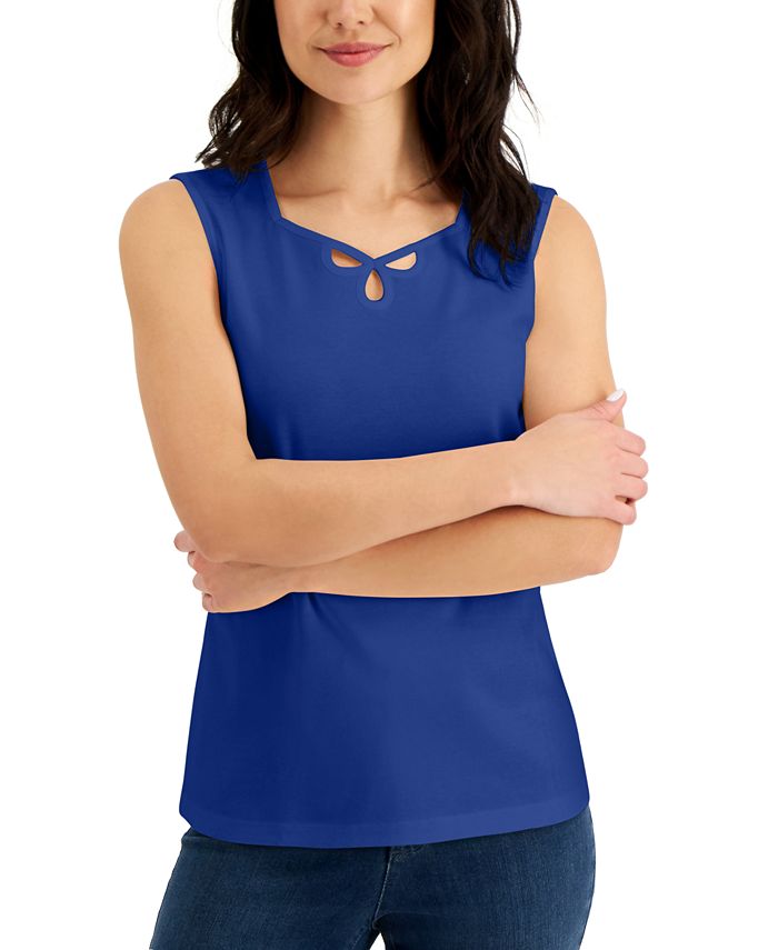 Macy's karen on sale scott tank tops