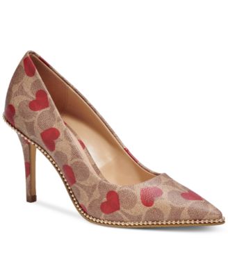 coach heels macys