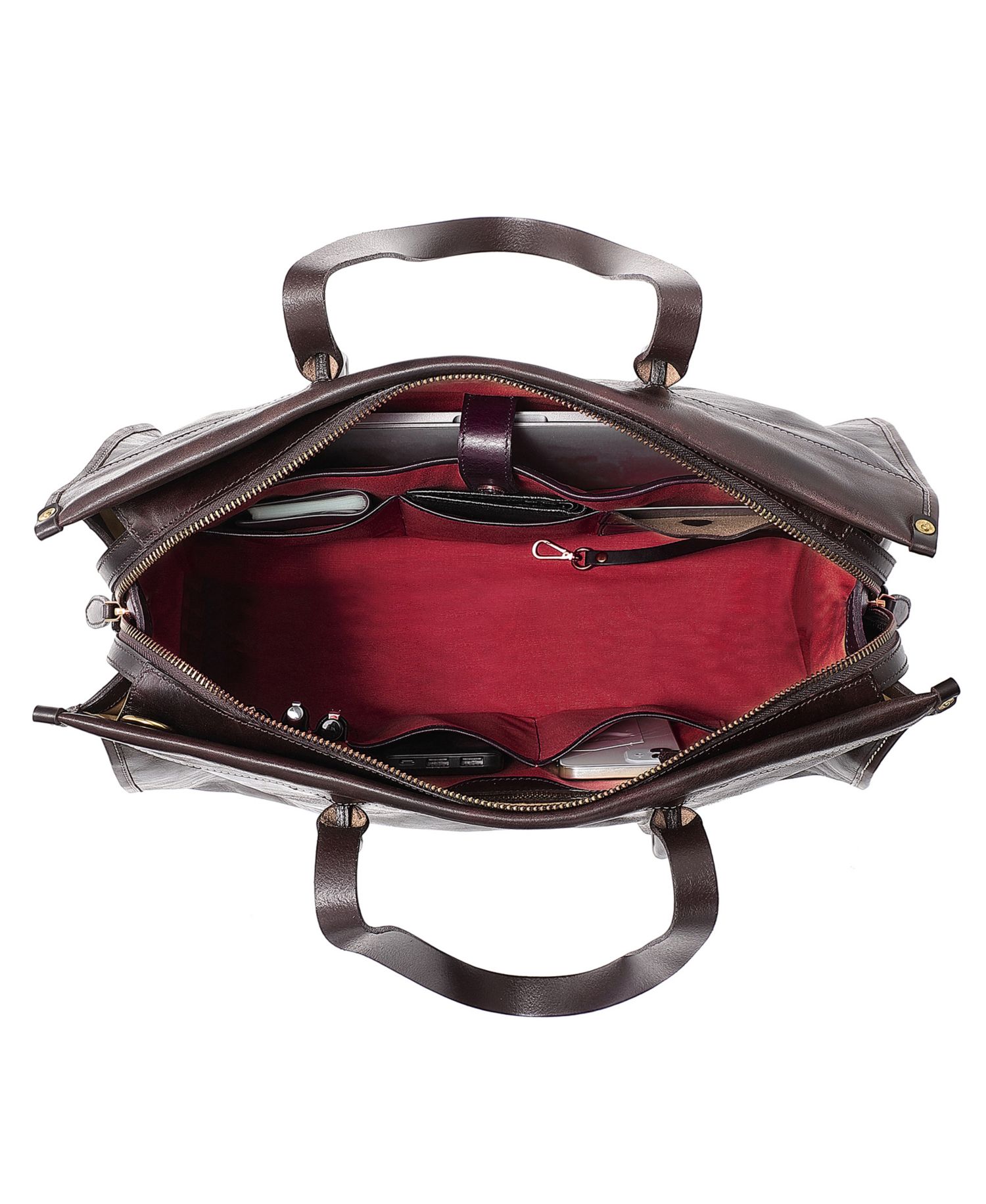 Women's Genuine Leather Spring Hill Duffel Bag