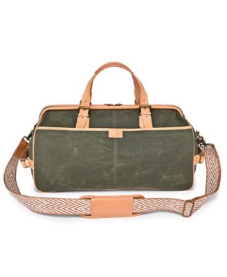 Women's Waxed Cotton Canvas Speedwell Travel Bag